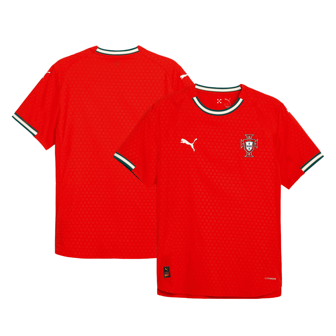 Portugal Home Player Version Football Jersey 2025 Red