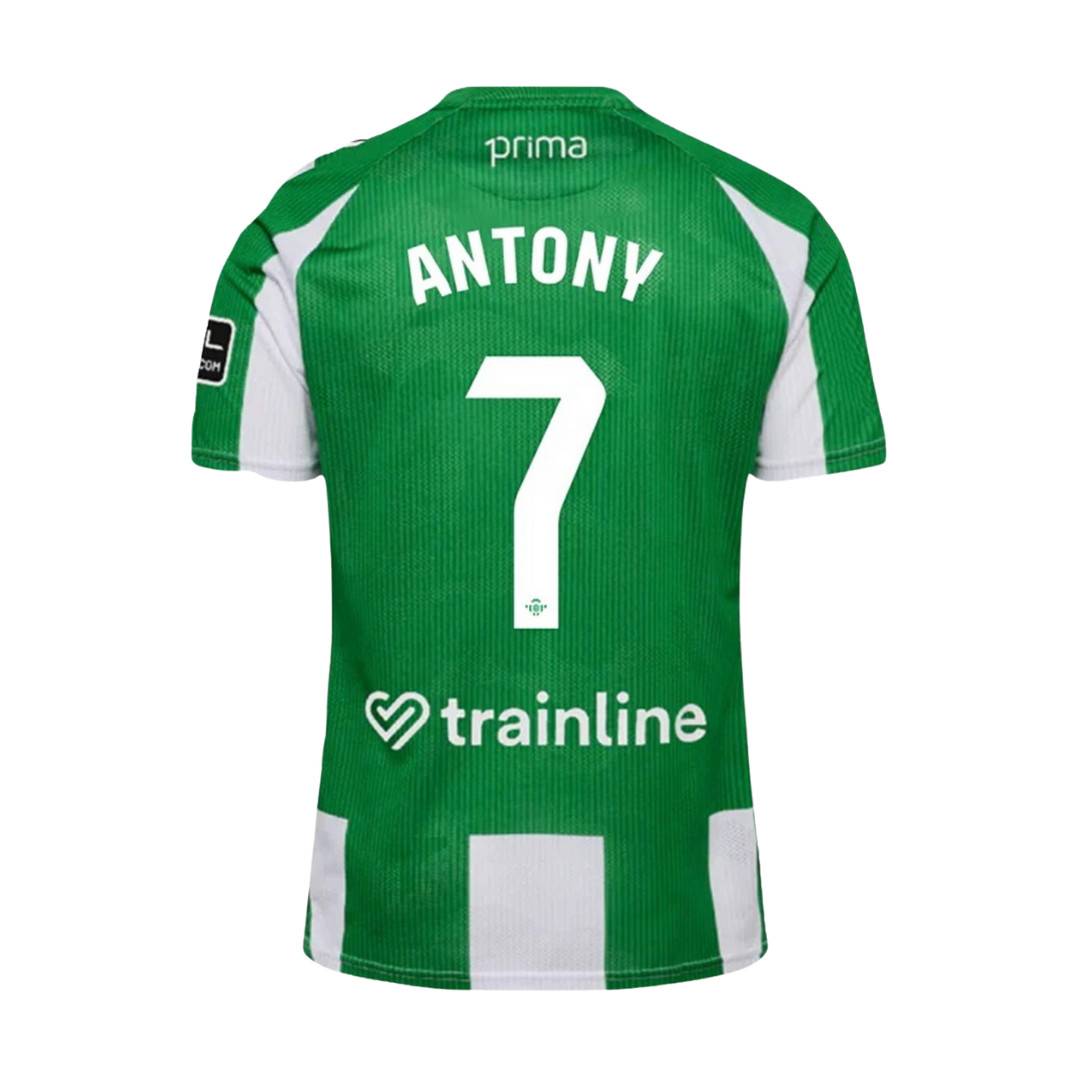 Antony #7 Real Betis Home Soccer Jersey 2025/26