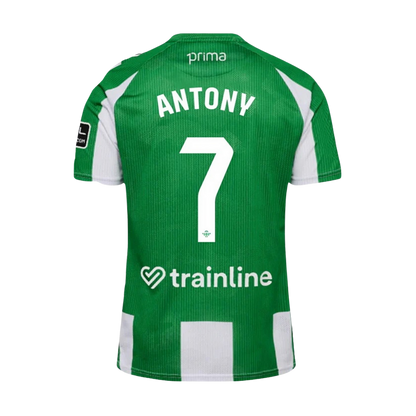 Antony #7 Real Betis Home Soccer Jersey 2025/26