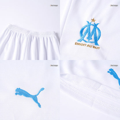 Marseille Kid's Home Kit - Jersey+Shorts 2025/26