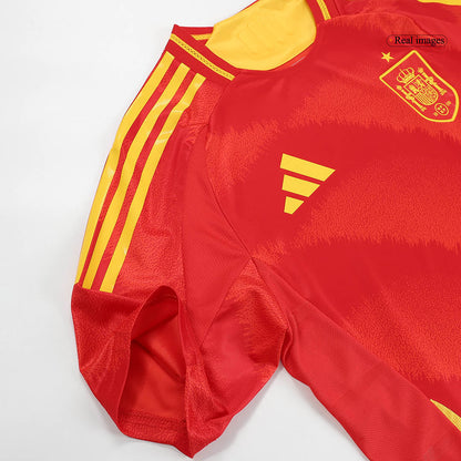 Spain Home Player Version Football Jersey Euro 2024