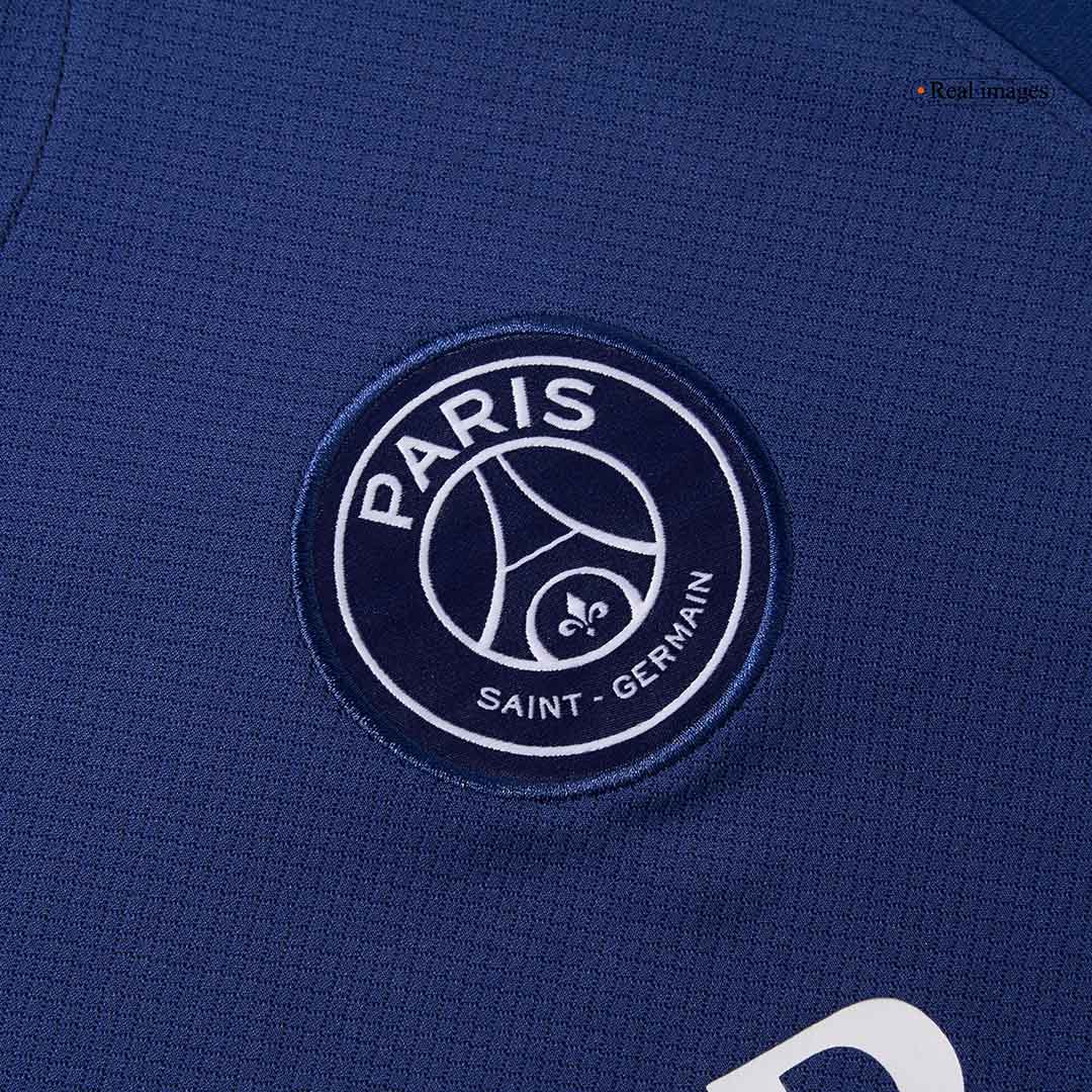 PSG Fourth Away Soccer Jersey Kit (Jersey+Shorts) 2024/25 Navy