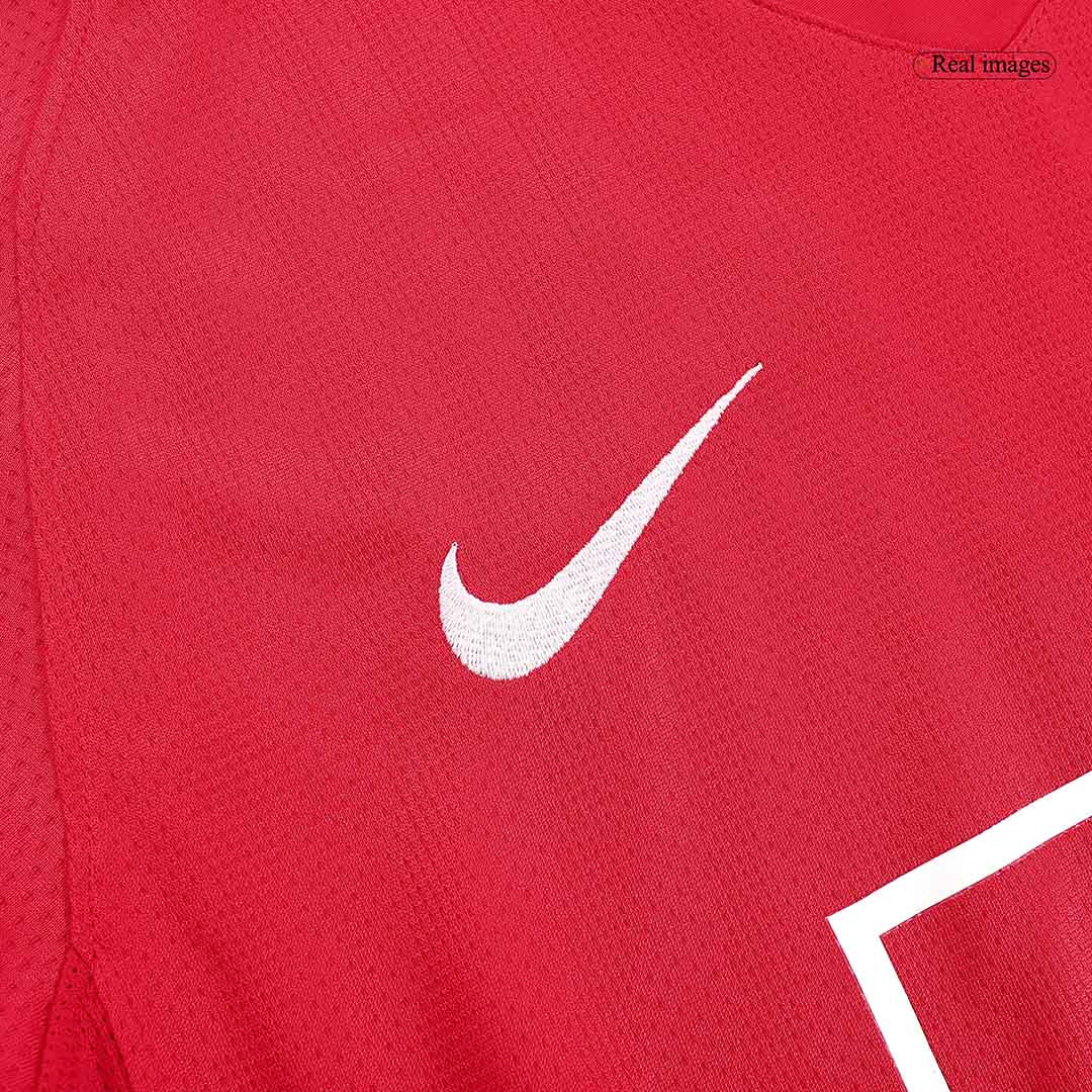 RONALDO #7 Manchester United 2007/08 Home Long Sleeve Retro Soccer Jersey