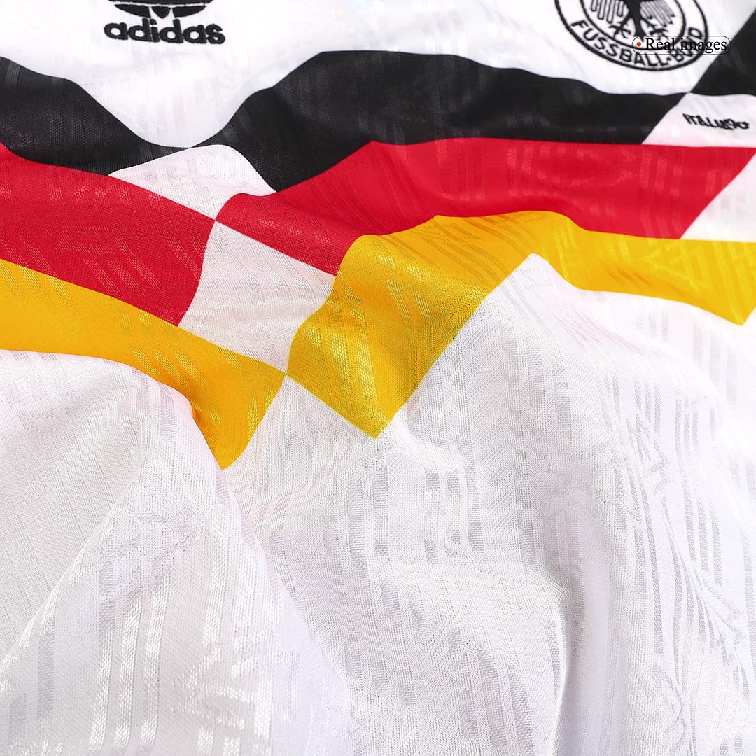 Germany 1990 Home Retro Football Jersey
