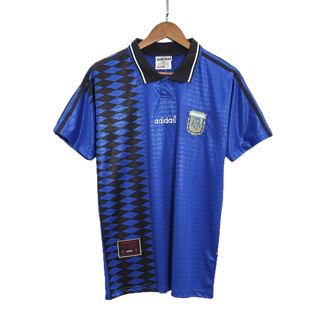 Argentina Men's 1994 Away Retro Football Jersey