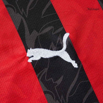 AC Milan Home Soccer Jersey 2025/26 Red&Black