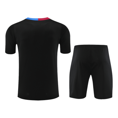 Barcelona Pre-Match Soccer Jersey Kit (Jersey+Shorts) 2024/25