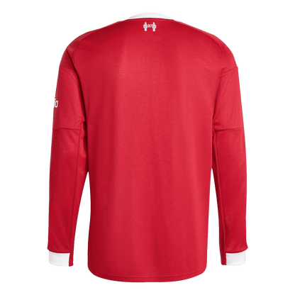 Liverpool Home Long Sleeve Soccer Jersey 2025/26