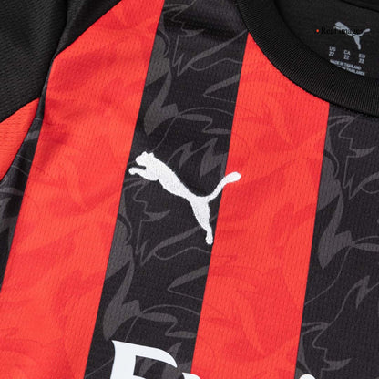 AC Milan Kid's Home Kit - Jersey+Shorts 2025/26