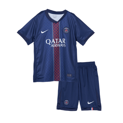 Kid's PSG Home Jersey Kit - Jersey+Shorts 2025/26