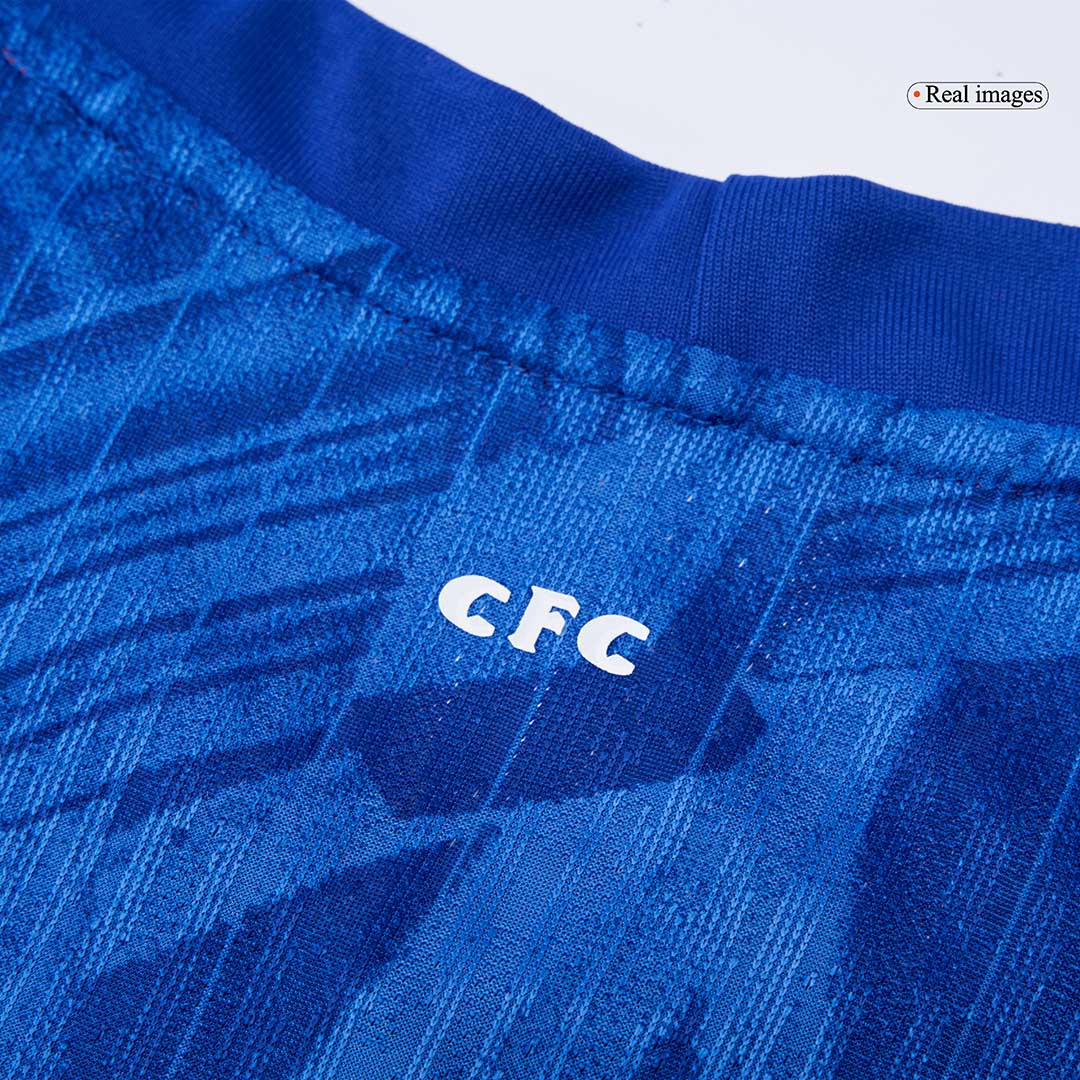 WORLD CHAMPIONS #25 Chelsea Home Player Version Soccer Jersey 2025/26