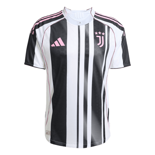 Juventus Player Version  Home Soccer Jersey 2025/26 Black&White