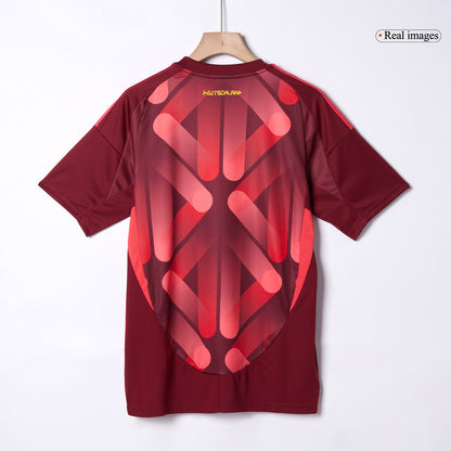 Germany Men's Away Football Jersey 2025 Red - Women's Euro