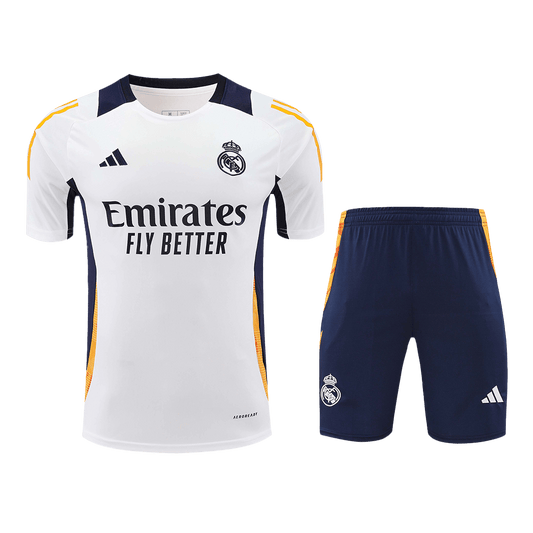 Real Madrid Pre-Match Soccer Jersey Kit (Jersey+Shorts) 2024/25