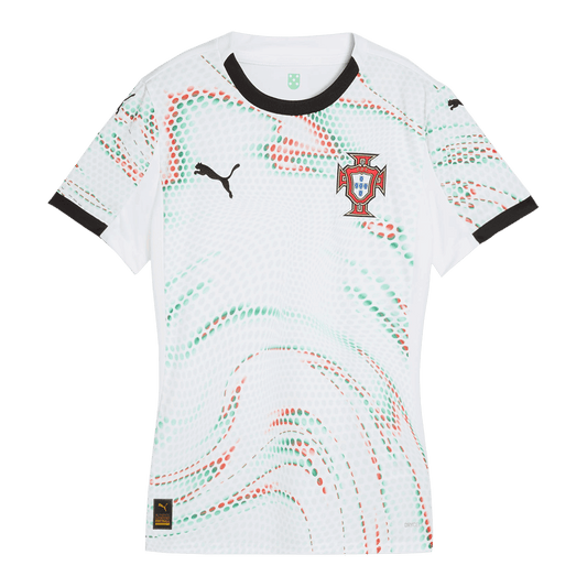 Portugal Women's Away Football Jersey 2025 White