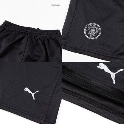 Manchester City Kid's Away Jersey Kit - Jersey+Shorts 2025/26