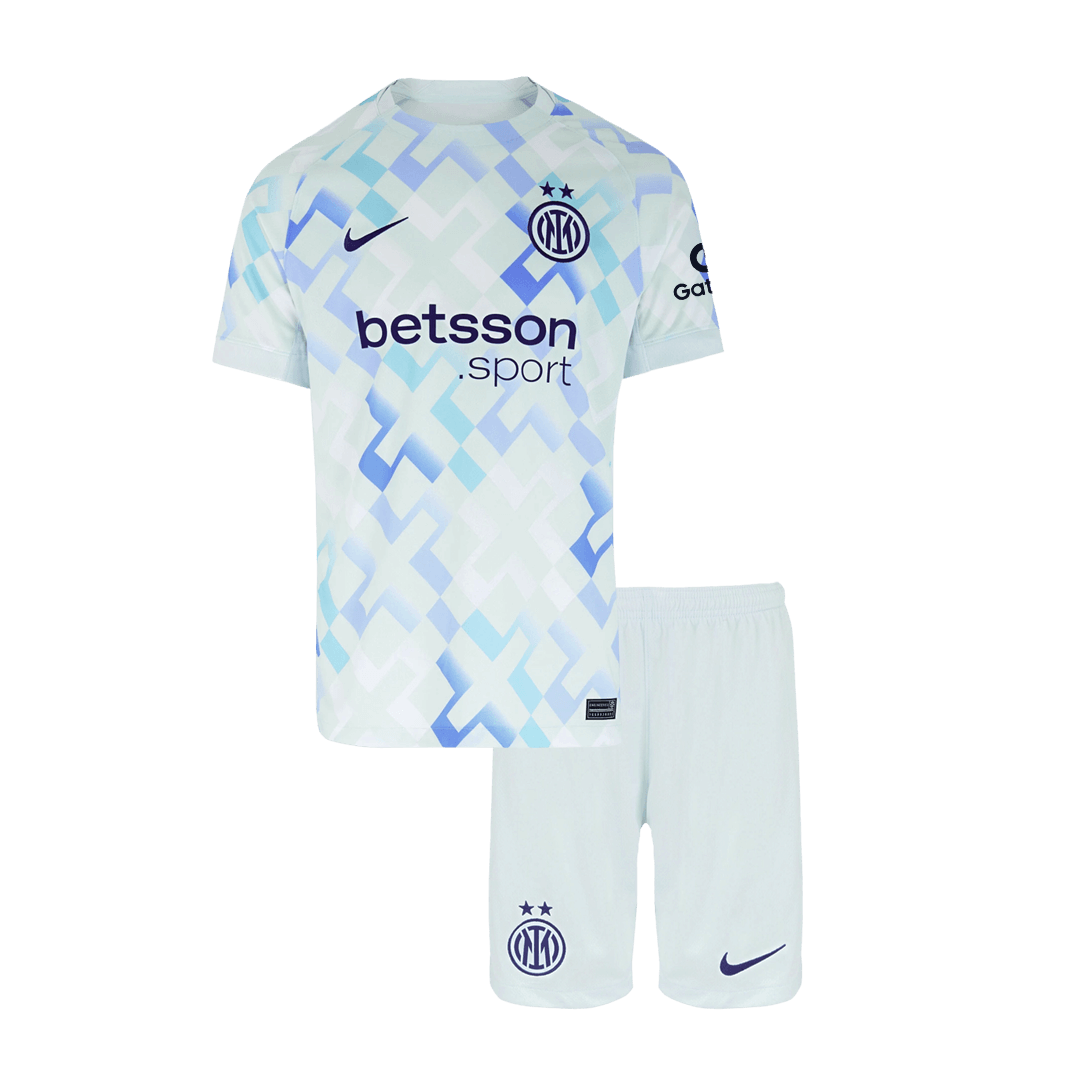 Inter Milan Kid's Away Kit - Jersey+Shorts 2025/26