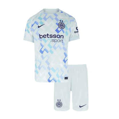 Inter Milan Kid's Away Kit - Jersey+Shorts 2025/26