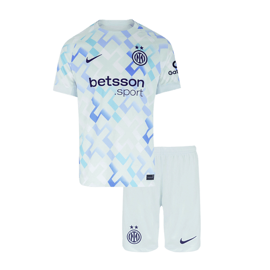 Inter Milan Kid's Away Kit - Jersey+Shorts 2025/26