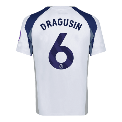 DRAGUSIN #6 Tottenham Hotspur Home Soccer Jersey 2025/26