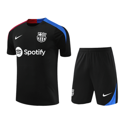 Barcelona Pre-Match Soccer Jersey Kit (Jersey+Shorts) 2024/25