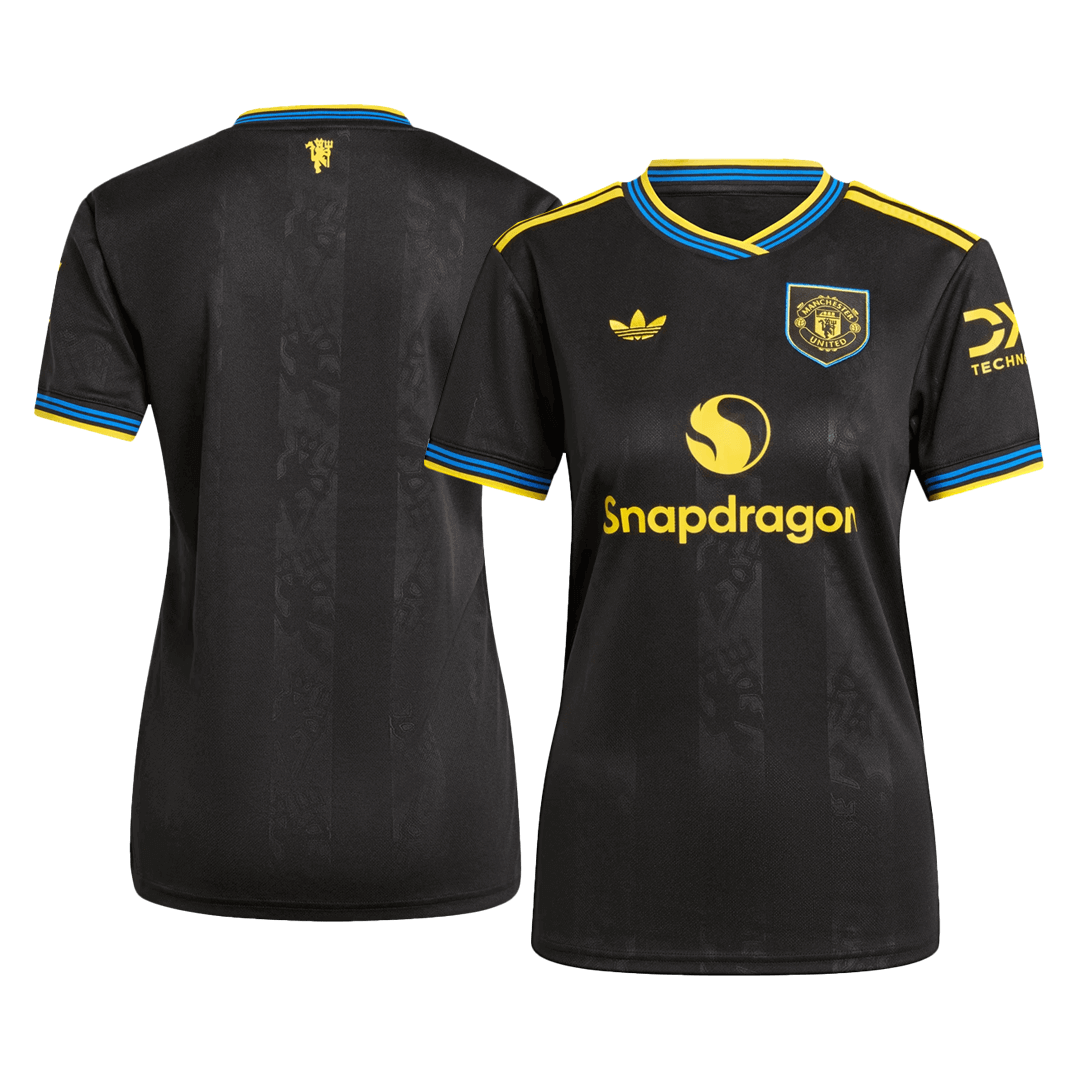 Manchester United Women's Third Away Soccer Jersey 2025/26