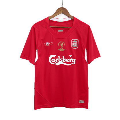 Liverpool 2005 Home Retro Football Jersey - UCL Final