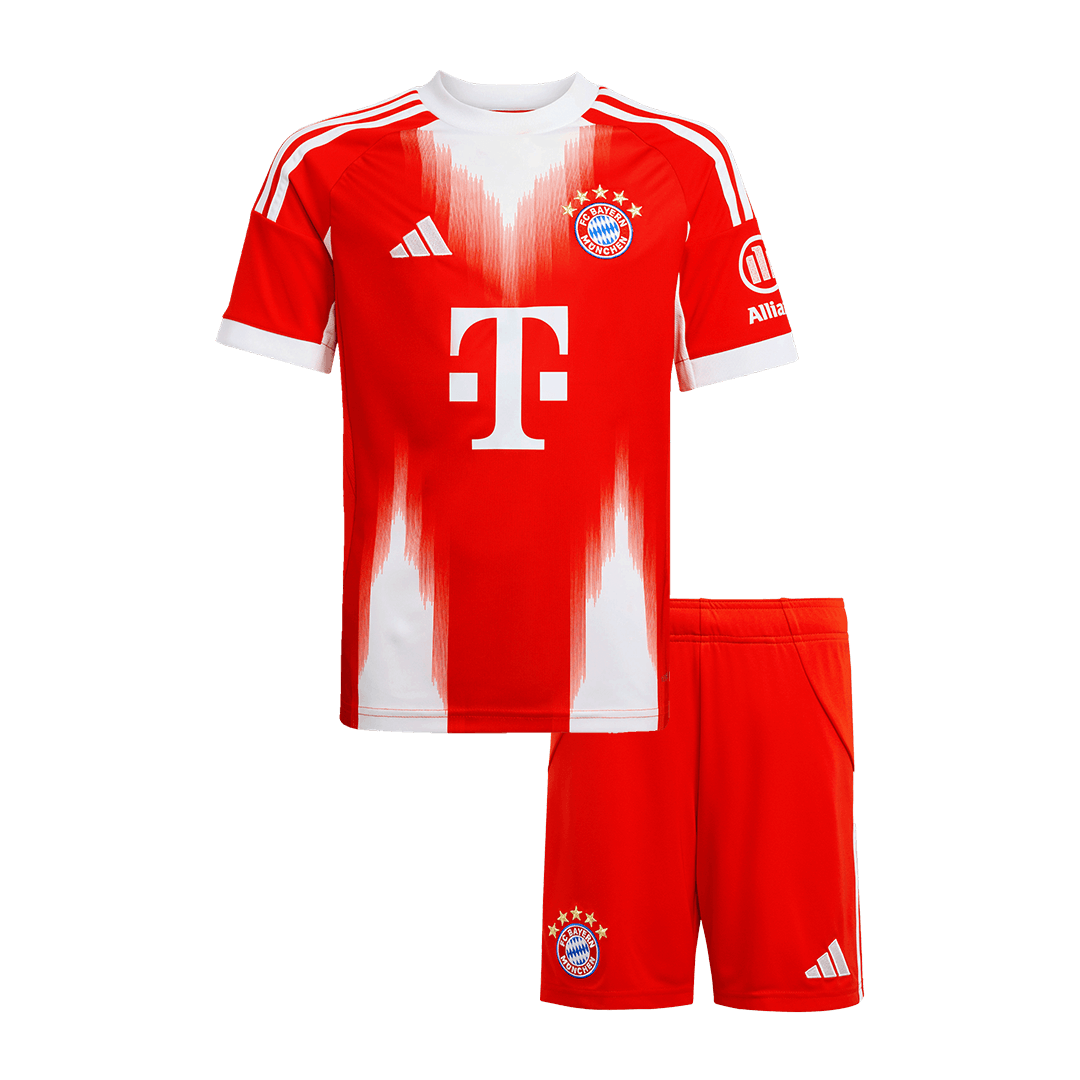 Bayern Munich Kid's Home Kit - Jersey+Shorts 2025/26
