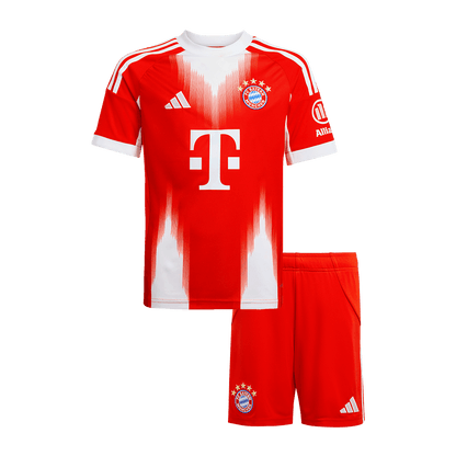 Bayern Munich Kid's Home Kit - Jersey+Shorts 2025/26