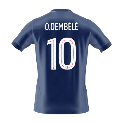 O.DEMBÉLÉ #10 PSG Home Soccer Jersey 2025/26