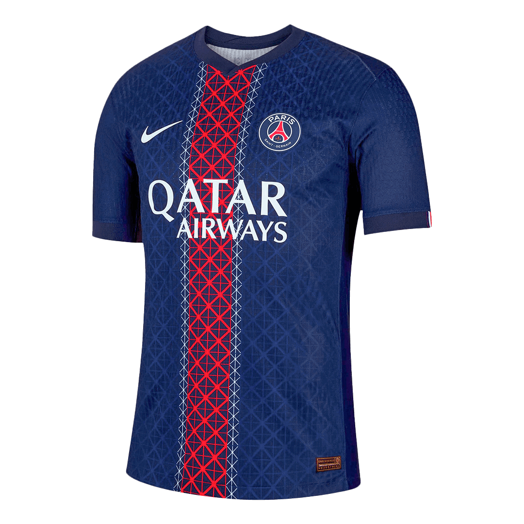 O.DEMBÉLÉ #10 PSG Home Player Version Soccer Jersey 2025/26