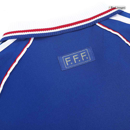 France 1998 Home Retro Football Jersey