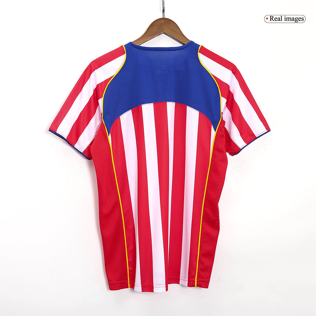 Atletico Madrid 2004/05 Home Retro Football Jersey