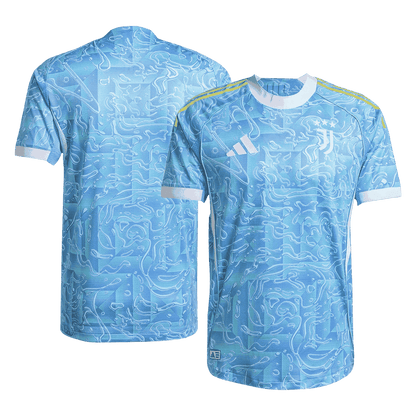 Juventus Away Player Version Soccer Jersey 2025/26