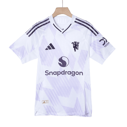 B.FERNANDES #8 Manchester United Away Player Version Soccer Jersey 2025/26