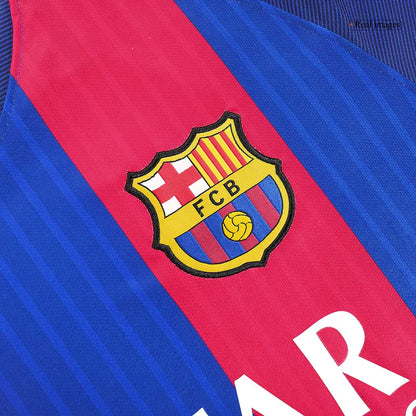 Barcelona 2016/17 Retro Home Soccer Jersey