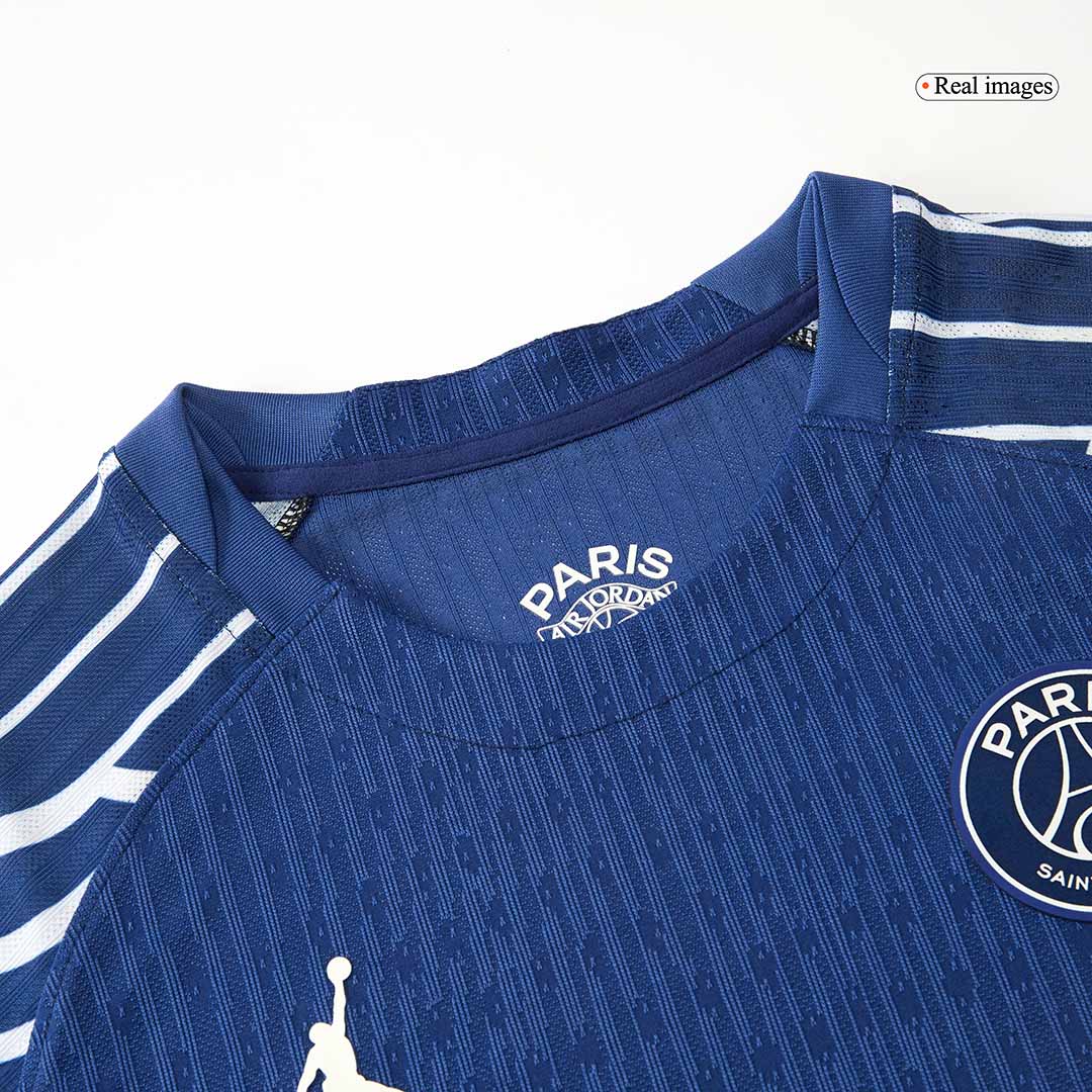 PSG Fourth Away Player Version Soccer Jersey 2024/25 Navy