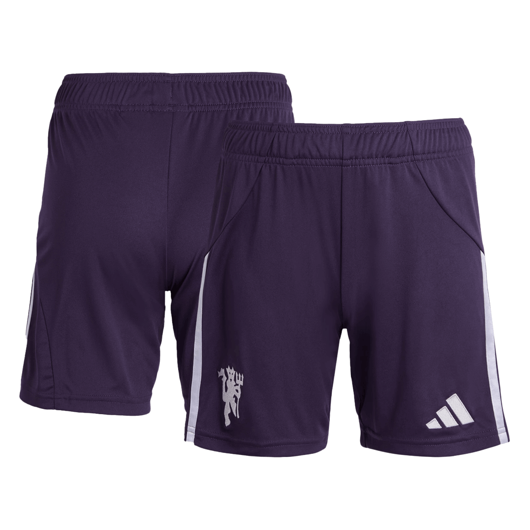Manchester United Away Kit - Jersey+Shorts 2025/26