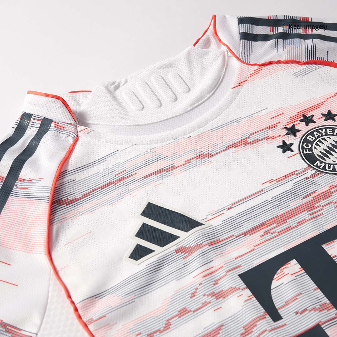 Bayern Munich Away Player Version Soccer Jersey 2025/26 White