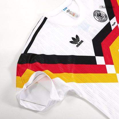 Germany 1990 Home Retro Football Jersey