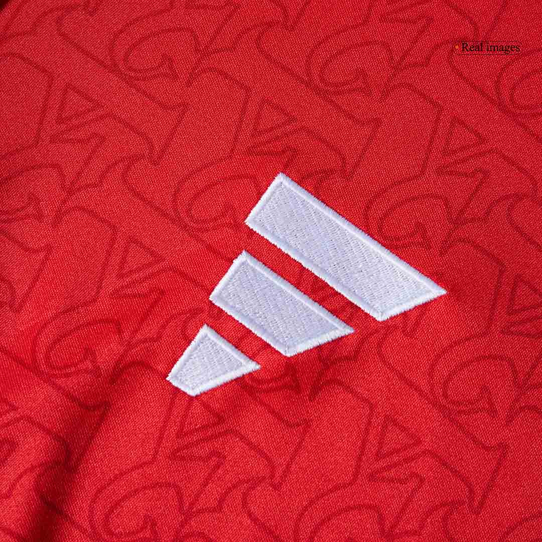 RICE #41 Arsenal Home Soccer Jersey 2025/26 Red