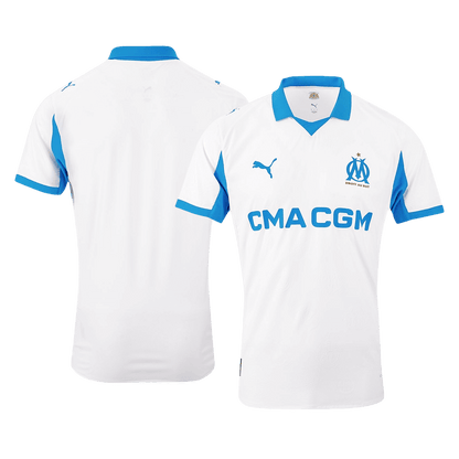 Marseille Home Player Version Soccer Jersey 2025/26