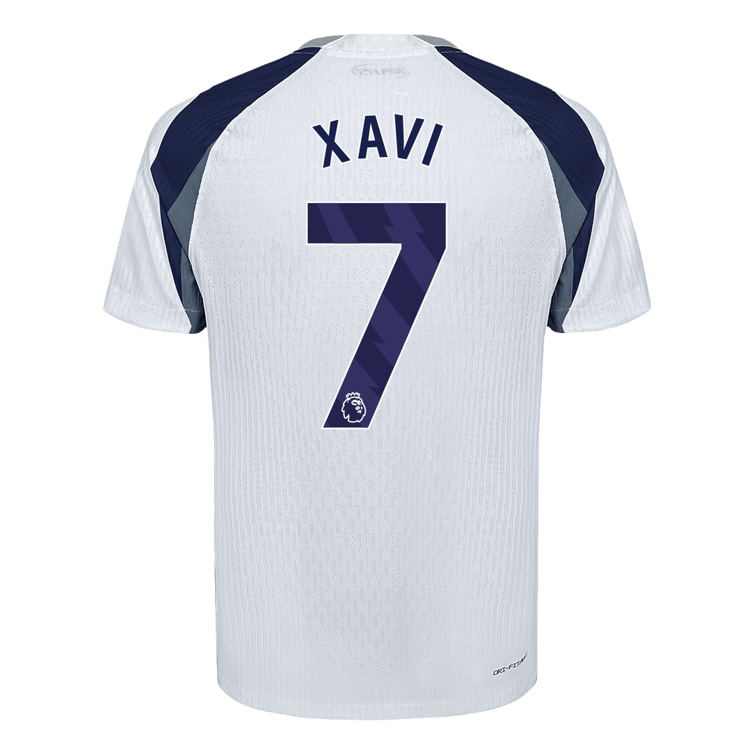 XAVI #7 Tottenham Hotspur Home Player Version Soccer Jersey 2025/26