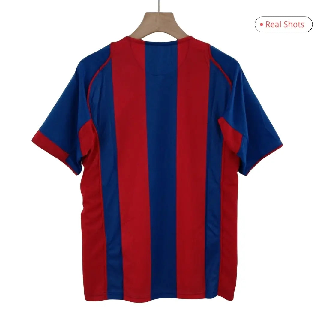 Retro Barcelona 2004/05 Home Soccer Jersey