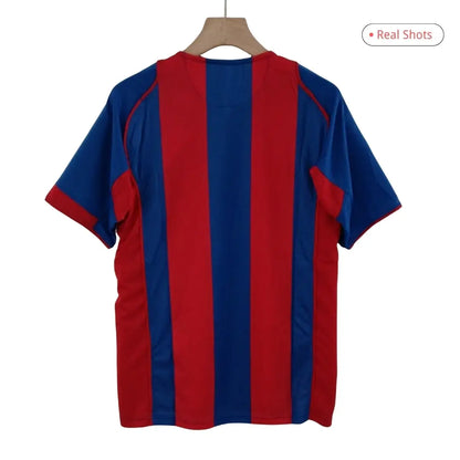 Retro Barcelona 2004/05 Home Soccer Jersey