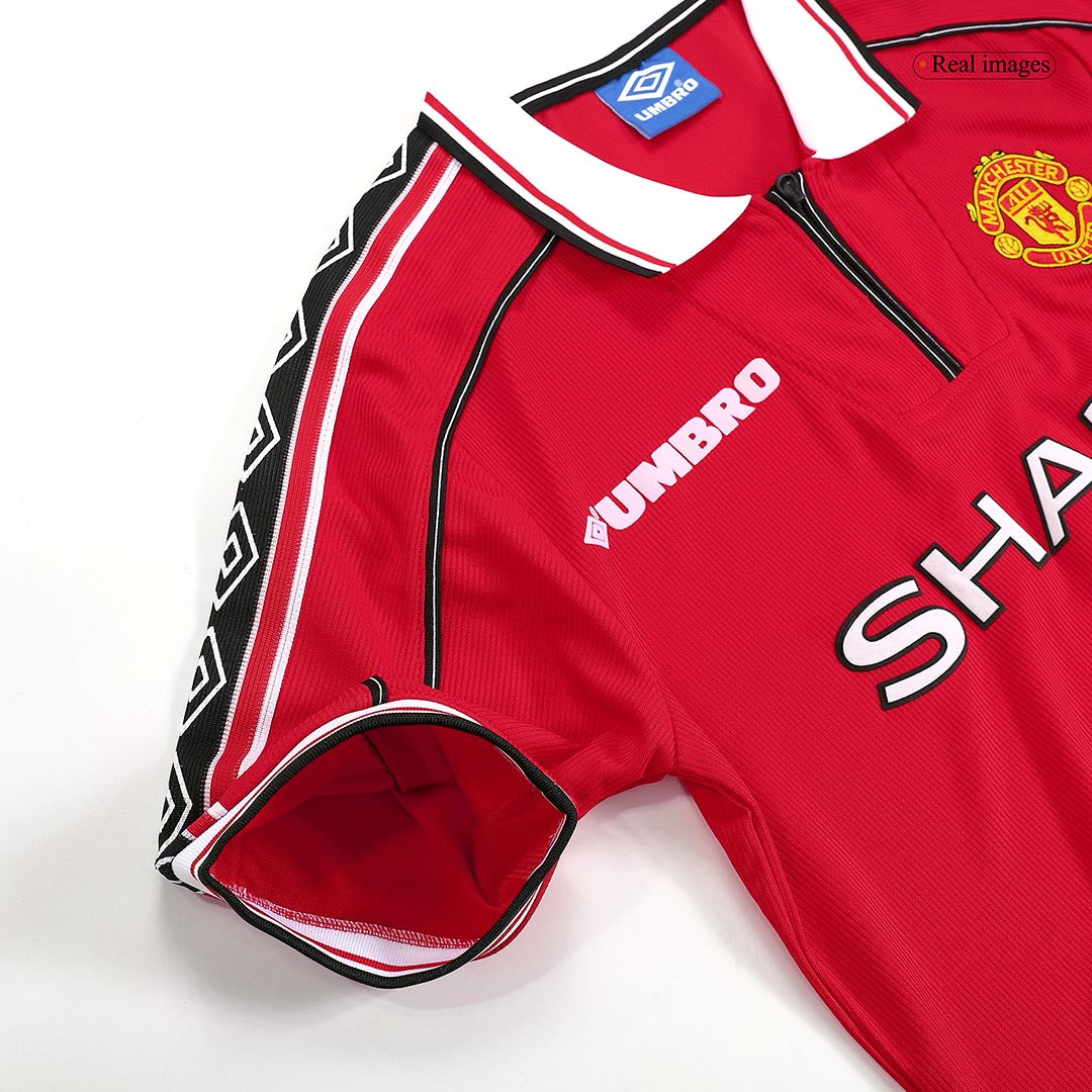 Manchester United 1998/00 Home Retro Soccer Jersey