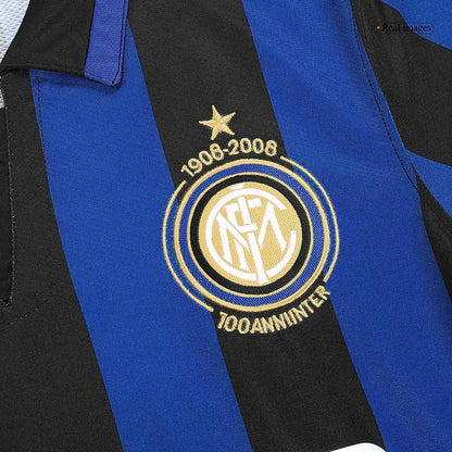 Inter Milan 2007/08 Home Retro Football Jersey