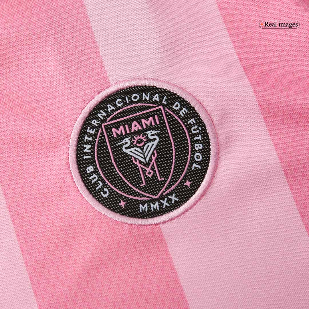 Inter Miami CF Kid's Home Soccer Jersey Kit (Jersey+Shorts) 2025 Pink