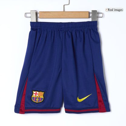 Barcelona Kid's Home 2025/26 Kit - Jersey+shorts