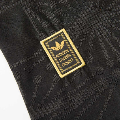 Mexico Third Away Player Version Soccer Jersey Kit (Jersey+Shorts) 2025 Black - Gold Cup